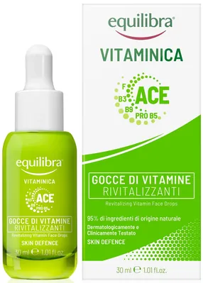 Сироватка для обличчя Equilibra Vitaminica відновлююча, 30 мл