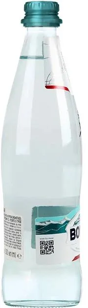 Вода мінеральна Borjomi газована, скляна пляшка, 0,5 л