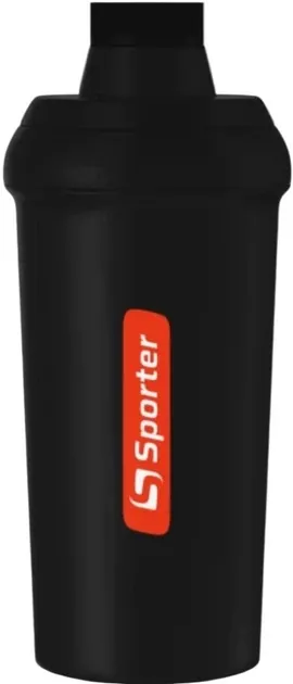 Шейкер Sporter Shaker чорний, 700 мл