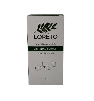 Гель Loreto проти акне з бензоїл пероксидом 2,5%, 35 г