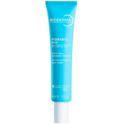 Крем для обличчя Bioderma Hydrabio Rich насичений зволожуючий для чутливої зневодненої шкіри, 40 мл