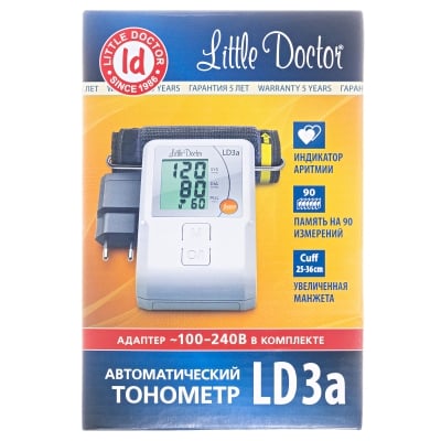 Тонометр Little Doctor LD-3A автоматичний з мережевим адаптером
