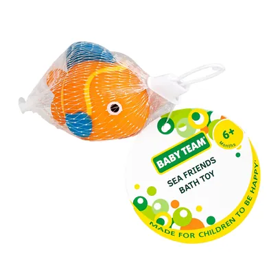 Іграшка Baby Team 9045 Морські друзі для ванни в асортименті, 1 шт