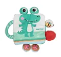 Іграшка-книжка Baby Team 8721 текстильна з брязкальцем