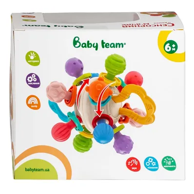 Іграшка Baby Team 8451 Сенсорний м'ячик