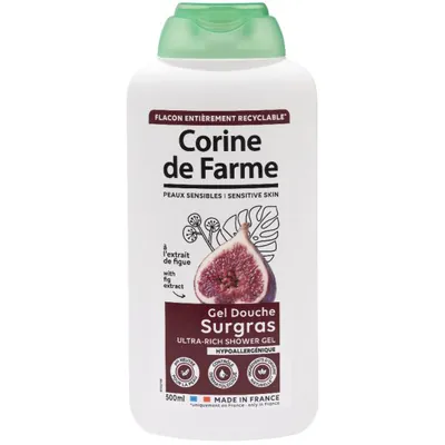 Гель-крем для душу Corine de Farme Інжир, 500 мл