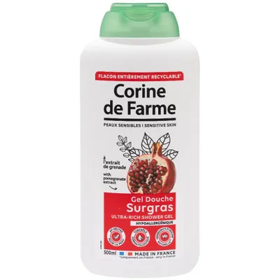 Гель-крем для душу Corine de Farme Гранат, 500 мл