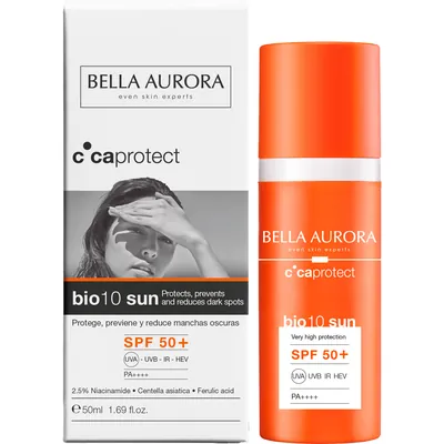 Крем для обличчя Bella Aurora сонцезахисний від пігментних плям SPF50+, 50 мл