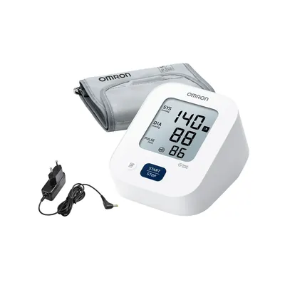 Тонометр Omron M2 Essential HEM-7188-E автоматичний з мережевим адаптером HHP-CM01