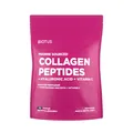 Морський колаген Biotus Marine Sourced Collagen Peptid+Hyaluronic Acid з гіалуроновою кислотою і вітаміном С порошок, 206 г дойпак