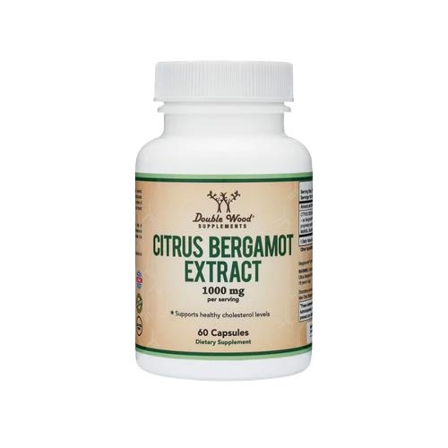 Бергамот Double Wood - Citrus Bergamot Extract 1000 mg, 60 капсул