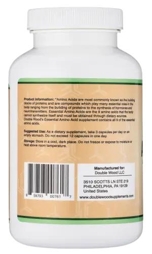 Добавка незамінних амінокислот Double Wood Essential Amino Acids, 225 капсул