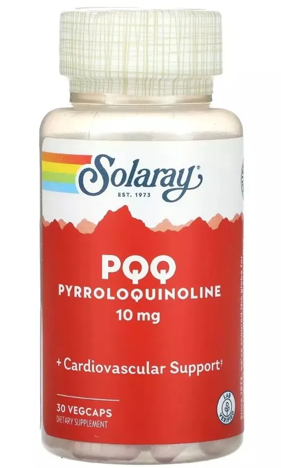 Пірролохінолін Solaray PQQ 10 мг вег. капсули №30