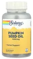 Гарбуза насіння олія Solaray Pumpkin Seed Oil 1000 мг гелеві капсули №90