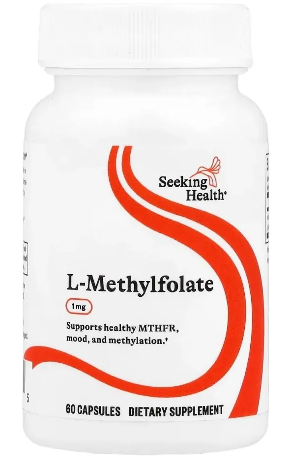 Метилфолат Seeking Health L-5-MTHF вег. капсули №60