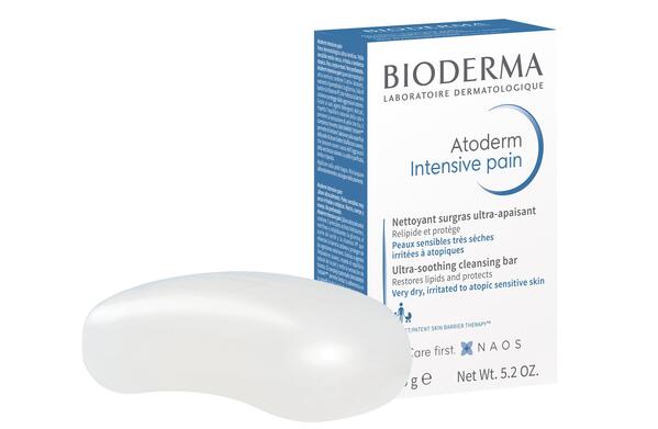 Мыло твердое Bioderma Atoderm Intensive очищающее, для сухой чувствительной кожи, 150 г