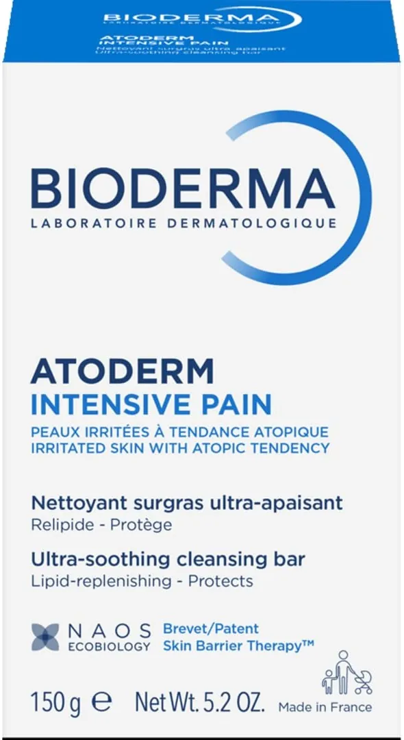 Мило тверде Bioderma Atoderm Intensive очищуюче для сухої чутливої шкіри, 150 г