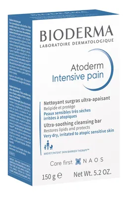 Мило тверде Bioderma Atoderm Intensive очищуюче для сухої чутливої шкіри, 150 г