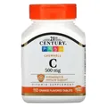 Вітамін C 21st Century Vitamin C 500 мг з апельсиновим смаком, 110 таблеток