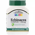 Ехінацеї екстракт 21st Century Echinacea complex 250 мг, 60 капсул