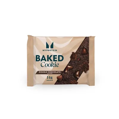Печиво протеїнове MyProtein Baked Cookie подвійний шоколад, 12 х 75 г