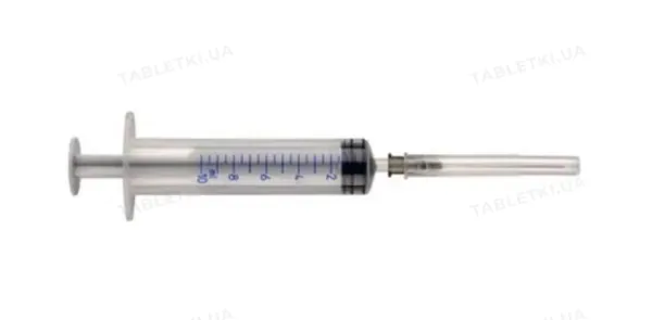 Шприц 10 мл JS 3-х компонентний з голкою 21G (0,8 x 38 мм), 1 штука