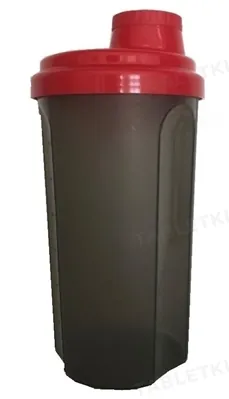 Шейкер AB PRO чорний, 700 мл