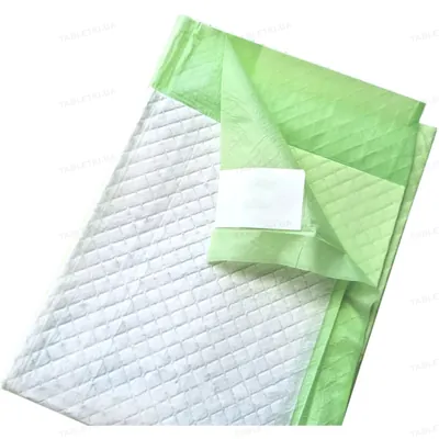 Пелюшки 21Vikt Good Care Aloe Vera одноразові поглинаючі 90 см x 60 см зелена, 1 шт