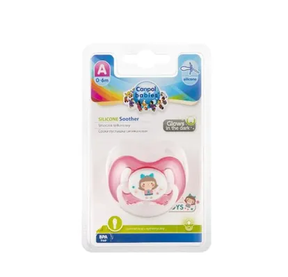 Пустушка силіконова Canpol Babies Toys симетрична 23/291, 0-6 місяців, 1 шт