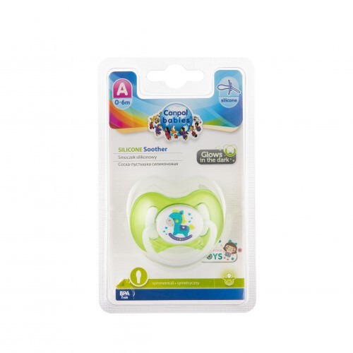 Пустушка силіконова Canpol Babies Toys симетрична 23/291, 0-6 місяців, 1 шт