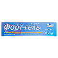 Форт-гель гель 2.5 % по 50 г в тубах