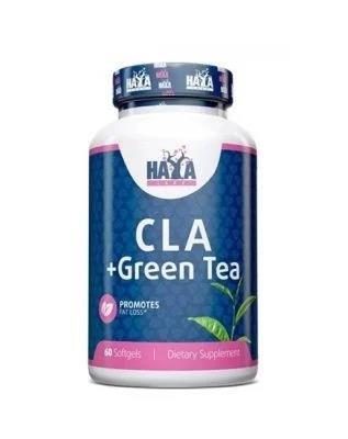 Жиросжигатель Haya Labs CLA + Green Tea капсулы №60