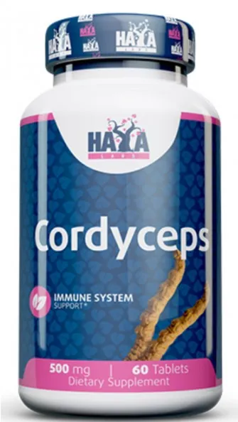 Кордіцепс Haya Labs Cordyceps капсули по 500 мг №60