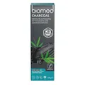 Зубна паста Biomed Charcoal потрійна система відбілювання та догляд, 100 г