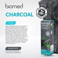 Зубна паста Biomed Charcoal потрійна система відбілювання та догляд, 100 г