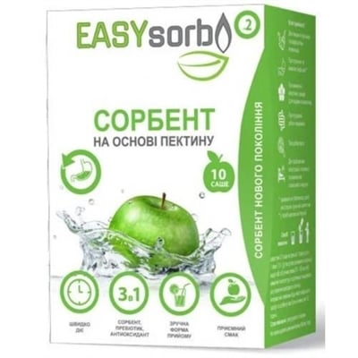 Сорбент EASYsorb на основе пектина пор. по 7 г №10 в саше