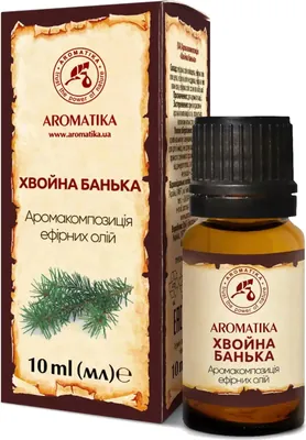Аромакомпозиція Ароматика Хвойна банька, 10 мл