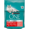 Корм сухой для кошек Purina One Steril Cat Salmon & Wheat, 200 г