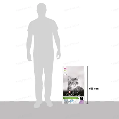 Корм сухий для стерилізованих кішок старше 7 років Purina Pro Plan Sterilised Senior з індичкою, 10 кг