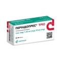 Періндопрес тріо таблетки по 4 мг/1.25 мг/10 мг №30 (10х3)