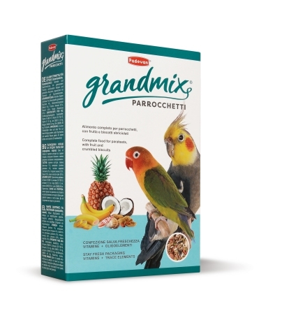 Корм для средних попугаев Padovan GrandMix Parrocchetti, 400 г