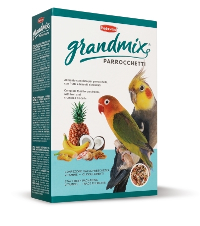 Корм для средних попугаев Padovan GrandMix Parrocchetti, 850 г