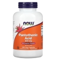 Пантотеновая кислота NOW Pantothenic Acid 500 мг капсулы №250