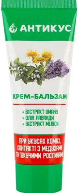 Антікус крем-бальзам після укусів комах, 70 г
