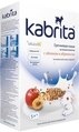 Каша молочна Kabrita на козячому молоці Гречана з яблуком і абрикосом, для дітей з 5 місяців, 180 г