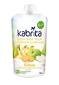 Пюре фруктовое Kabrita с козьими сливками, банан с печеньем с яблочным пюре, 100 г