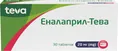 Еналаприл-Тева таблетки по 20 мг №30 (10х3)