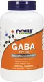 ГАМК (гамма-аміномасляна кислота) NOW GABA 500 мг вег. капсули №200