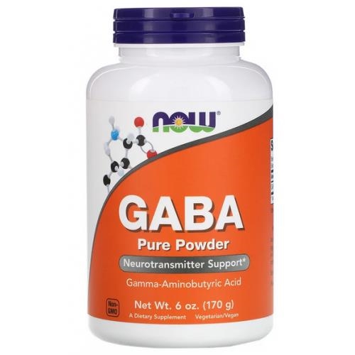 Аминокислота NOW GABA, 170 г