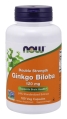 Гинкго билоба NOW Ginkgo Biloba 120 мг веганские капсулы №100
